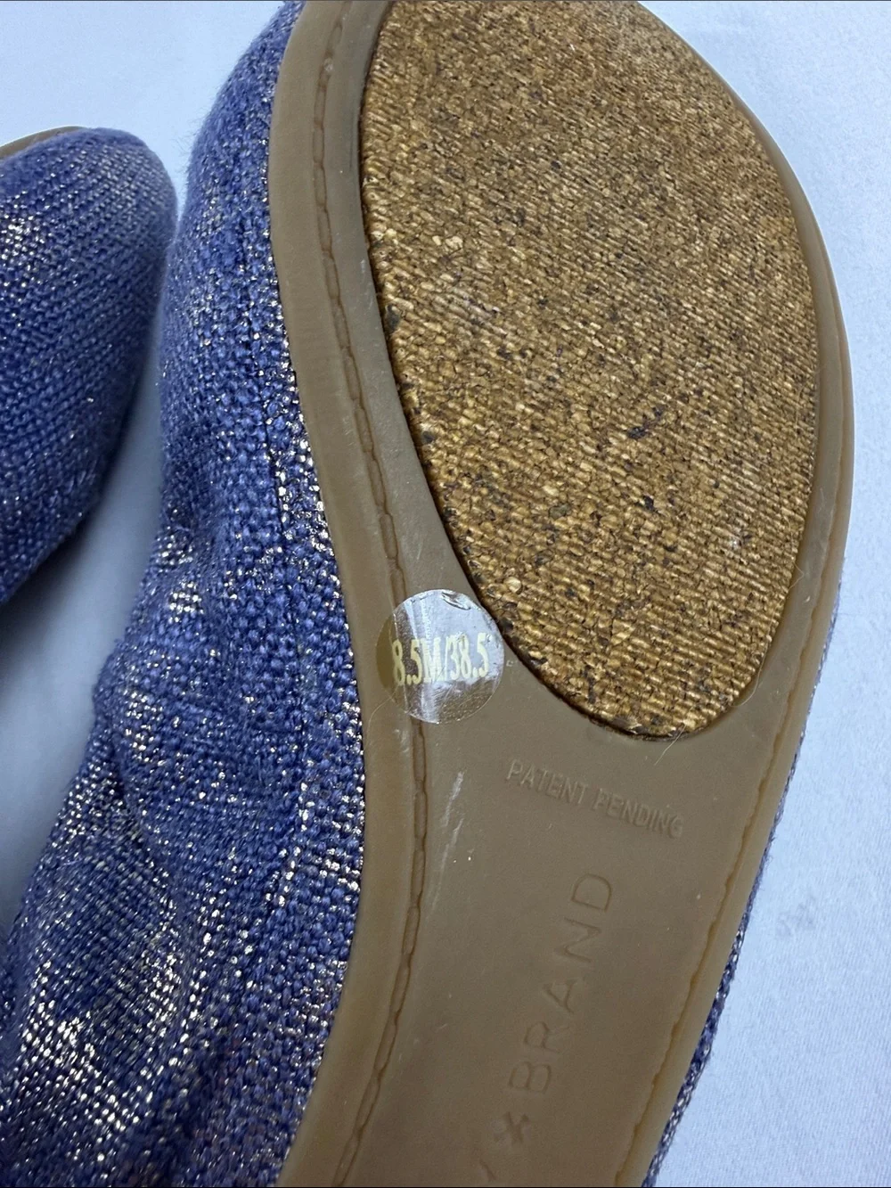 Lucky Brand Women's Shimmer Ballet Flats - Lavender
